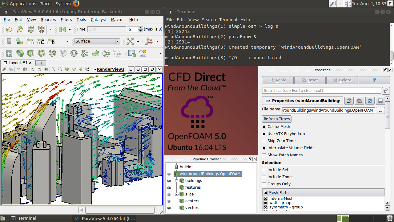 CFD Direct from the Cloud Remote Desktop