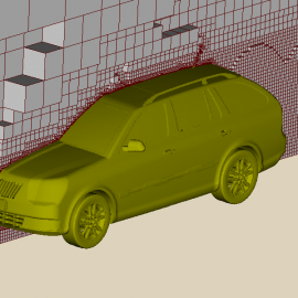 computational fluid dynamics mesh