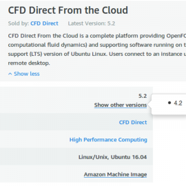 CFD Direct From the Cloud AWS C5/M5