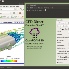 Remote CFD with OpenFOAM